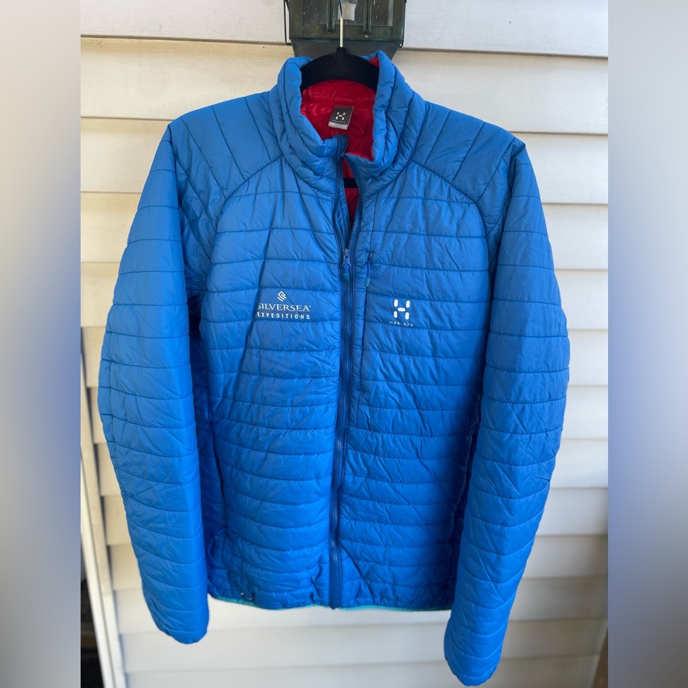 Haglöfs Silversea Pertex Insulated Quilted Microlite Puffer Jacket Mens L